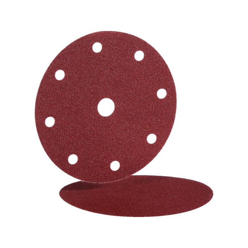 DISQUE AUTO AGRIPPANT VC 153 VELOURS DIAM. 150 8 TR. GRAIN 60 BOITE 50