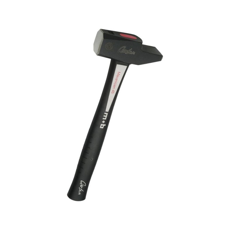 MARTEAU MAIN COMPOSITE MANCHECARBONE 55 MM LG 380 MM