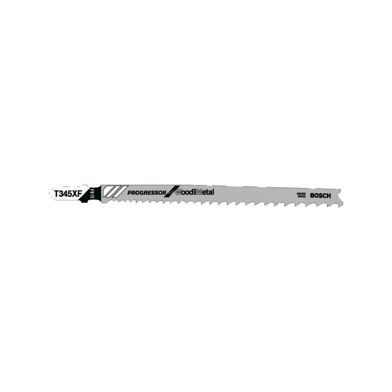 LAME SCIE SAUTEUSE CARTE 5 LAMES T 345 XF - POUR BOIS DE CONSTRUCTION