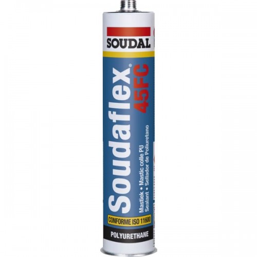 MASTIC COLLE POLYURETHANE SOUDAFLEX 45 FC 300ML BLANC