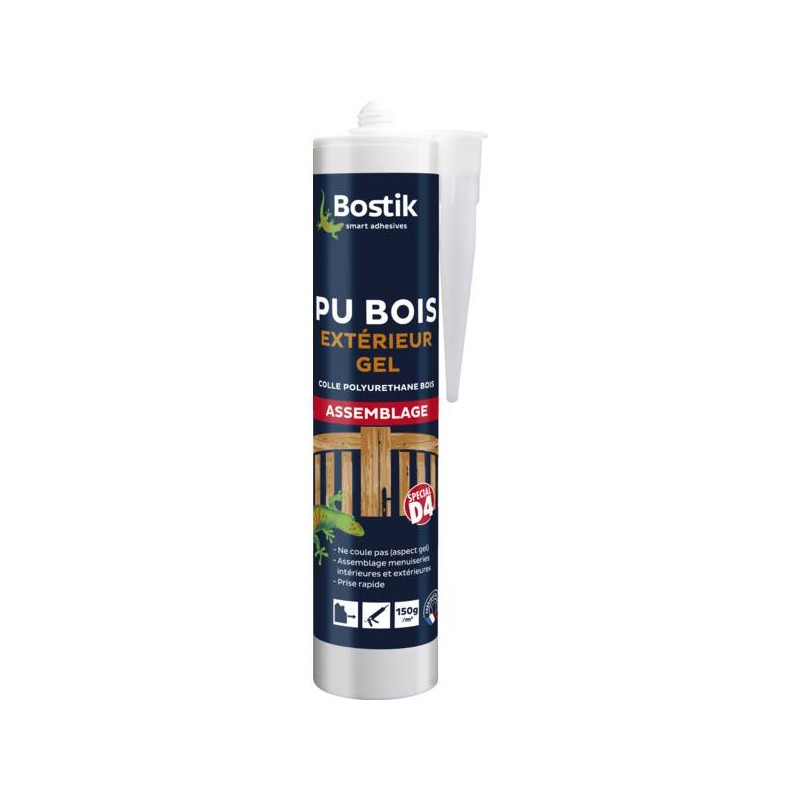 COLLE PU BOIS EXTERIEUR GEL CARTOUCHE 310ML