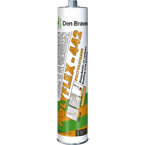 MASTIC COLLE POLYURETHANE POLYFLEX 442 BRUN 300ML