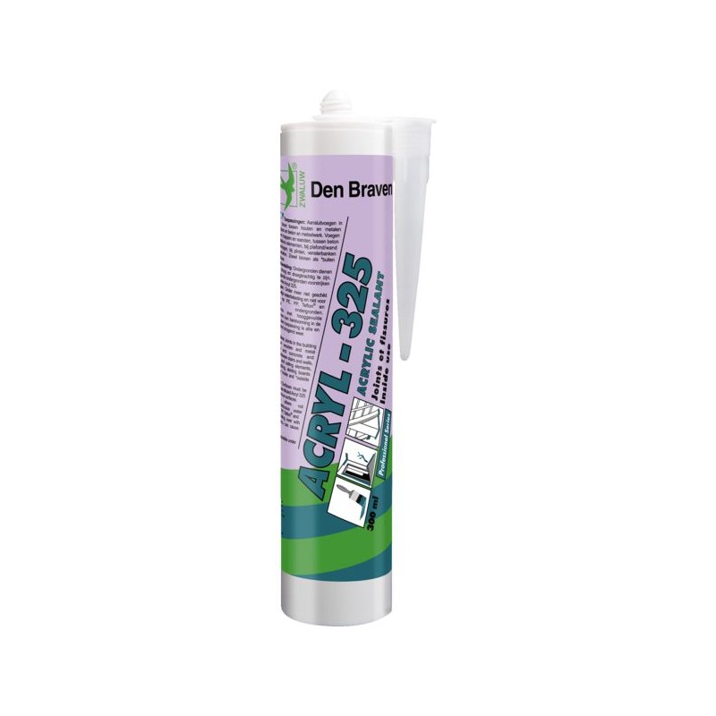 MASTIC ACRYLIQUE ACRYL 325 BLANC - CARTOUCHE 300 ML