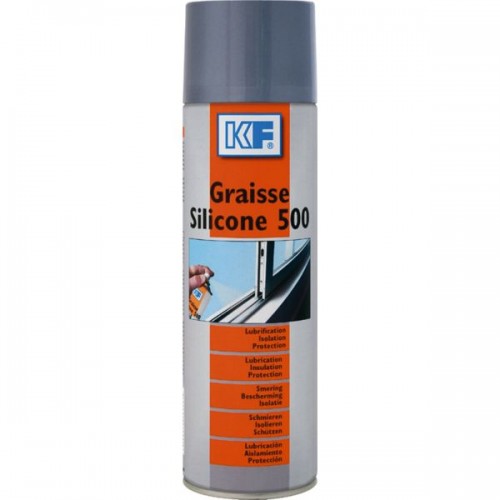 GRAISSE SILICONE 500 LUBRIFICATION ETANCHEITE PROTECTION AEROSOL 400 M