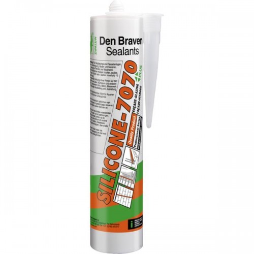 MASTIC SILICONE 7070 PLUS GRIS 300ML