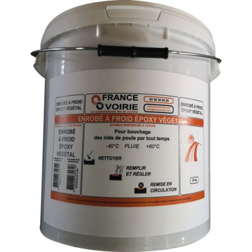 ENROBE EPOXY NOIR ENSEAUX DE 25 KG