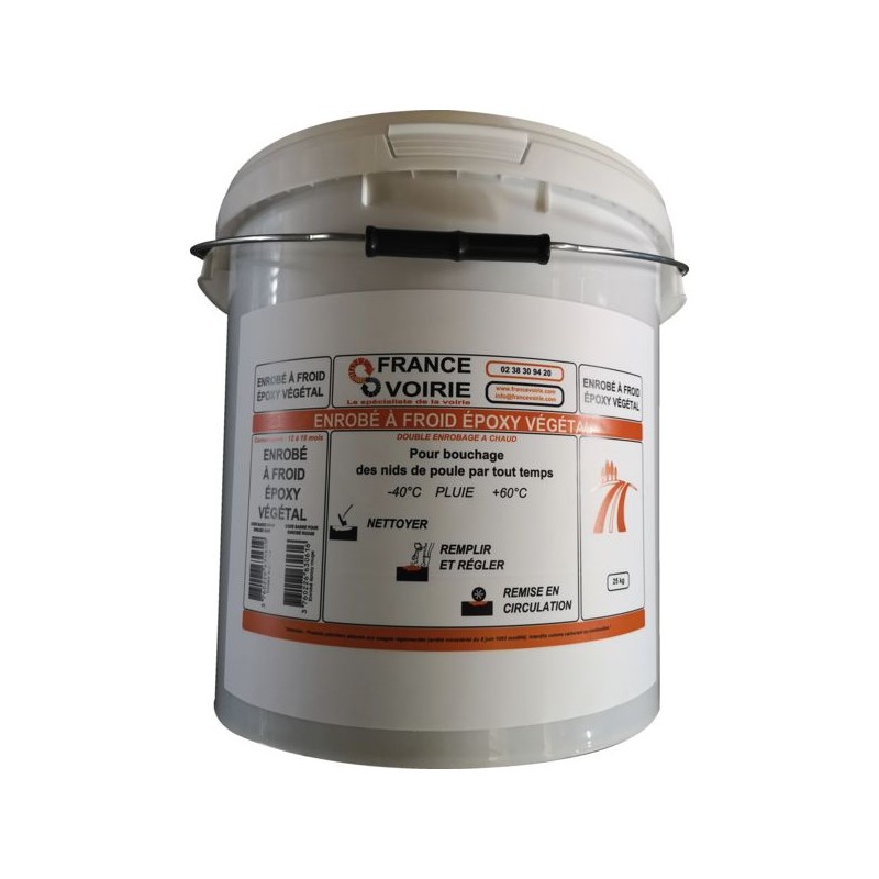 ENROBE EPOXY NOIR ENSEAUX DE 25 KG