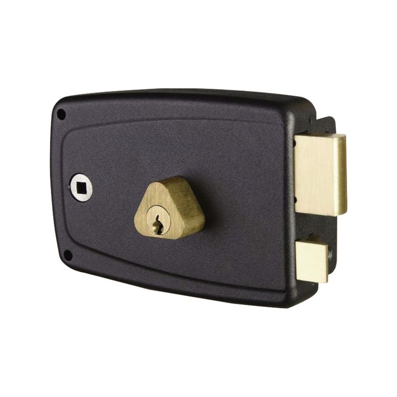 SERRURE EN APPLIQUE MATCH VERTICALE A TIRAGE C40 DROITE