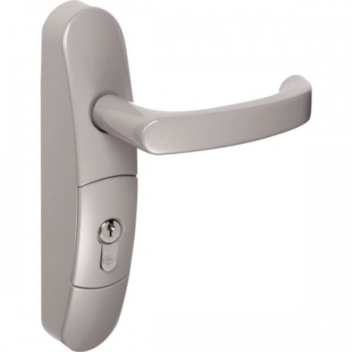 ENSEMBLE DE MANOEUVRE EXTERIEURE BEQUILLE REVERSIBLE DEBRAYABLE - BLANC