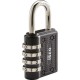 CADENAS A CHIFFRES CITY 44/40NOIR 4MOLETTES