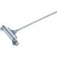 FERME PORTE MECANIQUE TIREX 54GALET SIMPLE ARGENT