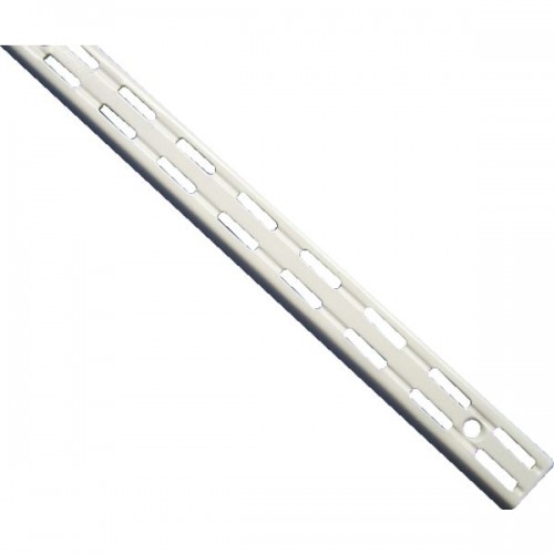 CREMAILLERE 3201 DBL.PERFOR 95CM E POXY BLANC
