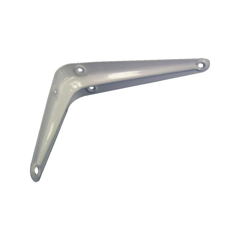 CONSOLE TOLE EMBOUTIE LAQUEE 250X300MM BLANC - 278767