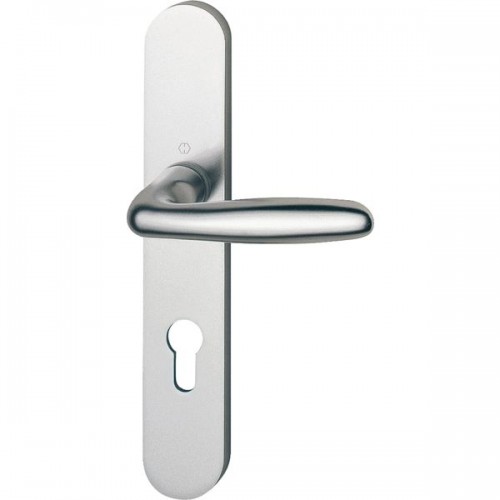 ENSEMBLE DE PORTE VERONA ANODISE ARGENT - BEC DE CANE