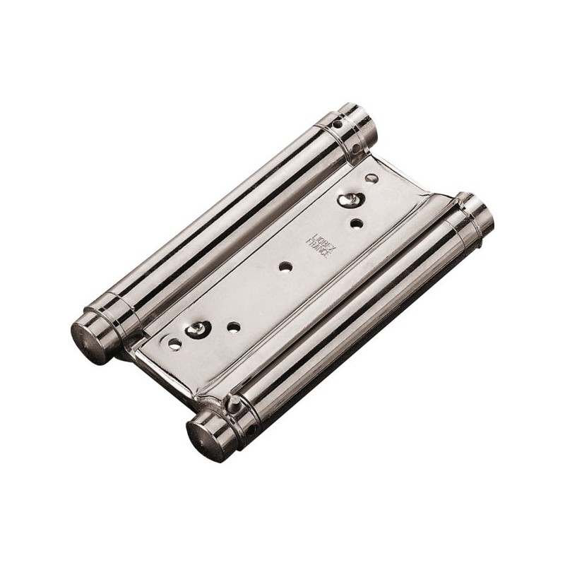 CHARNIERE LIOBEX DOUBLE ACTIONN° 36 HAUT. LAME 150 MM ACIERARGENT