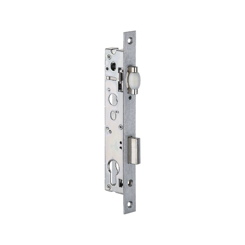 SERRURE 1 POINT PDT ET ROULEAUTÊTIÈRE PLATE 22 X 2.5 X 244MM L 45