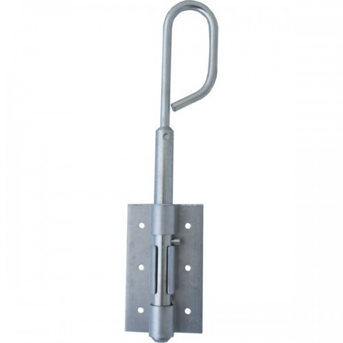 VERROU BAIONNETTE RENFORCE - D16X500 - ZINGUE BLANC