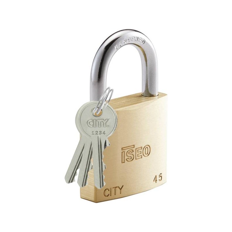 CADENAS CITY 60 ANSE ACIER 3 CLES S'ENTROUVRANT