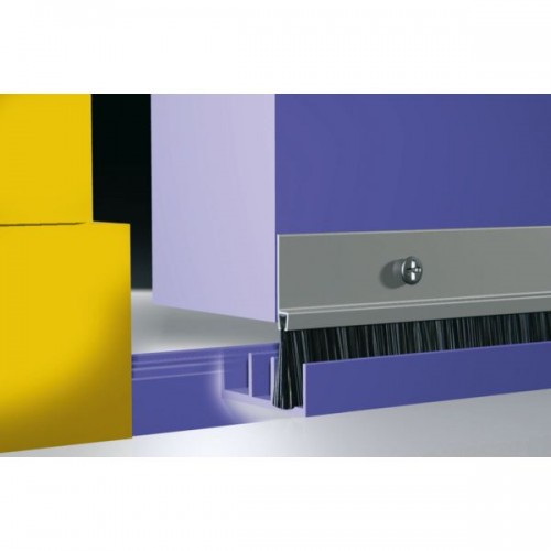 BAS DE PORTE GARAGE ALU. IBS-70 300 CM