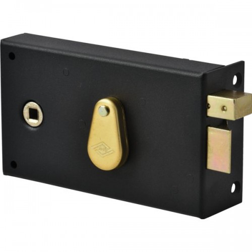 SERRURE EN APPLIQUE MONOPOINTA CHIFFRES HORIZ. PENE DT 1/2T DROITE