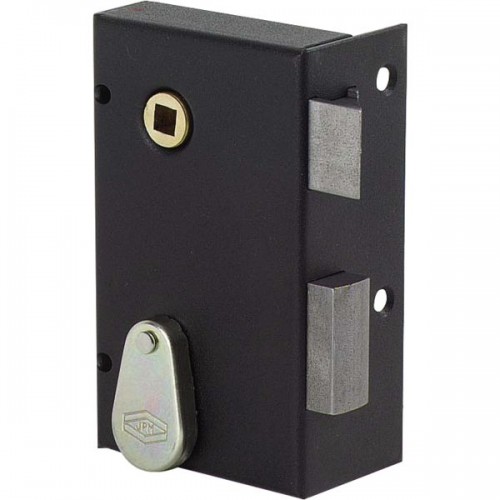 SERRURE EN APPLIQUE MONOPOINT4 GORGES VERTICALE A FOUILLOTC40 GAUCHE