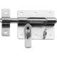 VERROU DE BOX PORTE-CADENAS STANDARD - D10 - ZINGUE BLANC