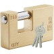 CADENAS CITY 750RECTANGULAIRE ANSE ACIER - 3CLES 74X53MM - V01