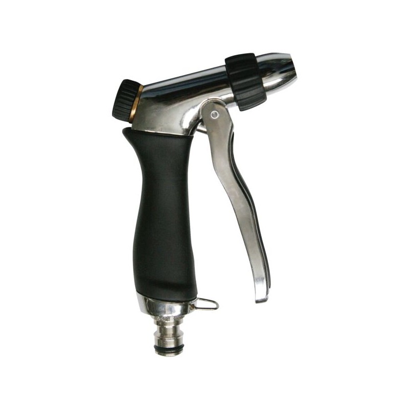 PISTOLET METAL BROSSE LANCE JET REGLABLE