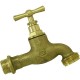 ROBINET 1/4 DE TOUR 15X21 - 20X27 MM - NEZ Ø15 MM