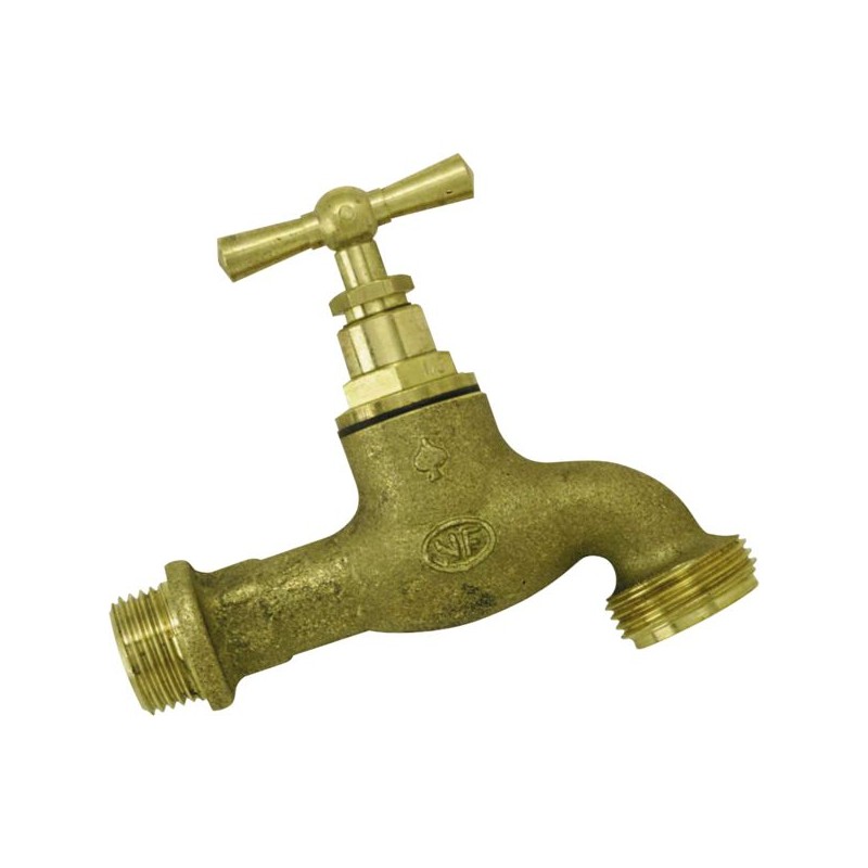 ROBINET 1/4 DE TOUR 20X27 - 20X27 MM - NEZ Ø15 MM