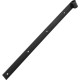 PENTURE DROITE PERCEE - 35X5 -LG600 - NOIR