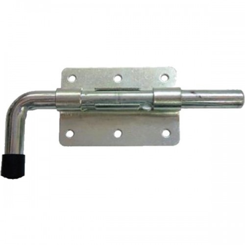 VERROU PISTOLET STANDARD SANSGACHE - D10 - ZINGUE BLANC