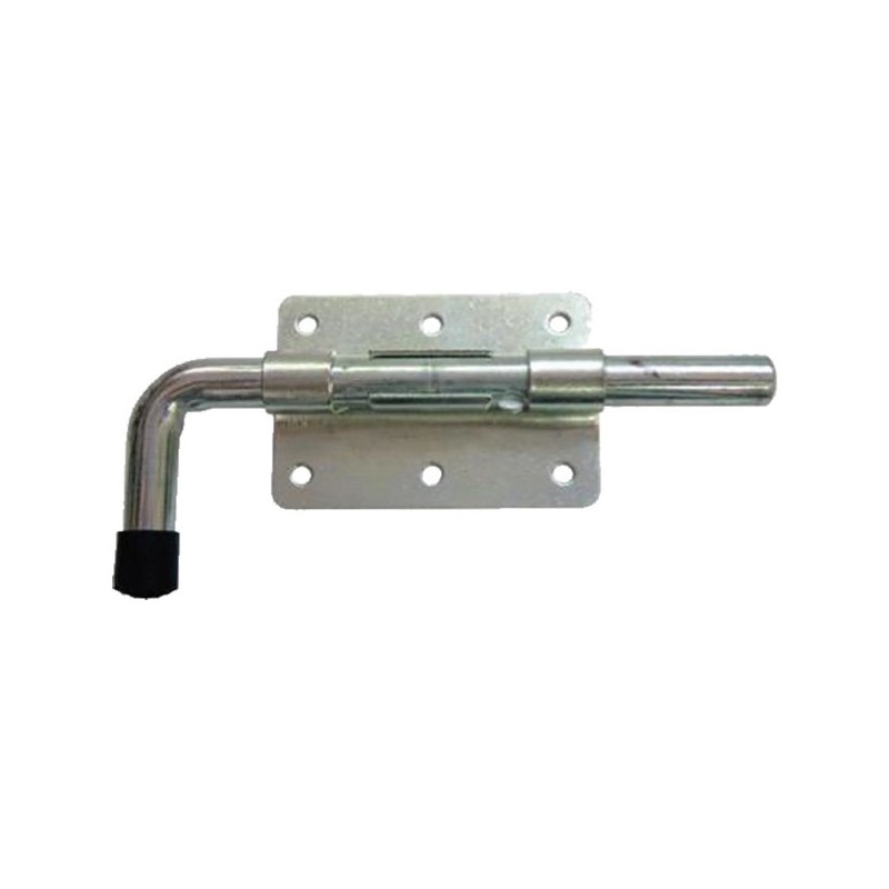 VERROU PISTOLET STANDARD SANSGACHE - D14 - ZINGUE BLANC