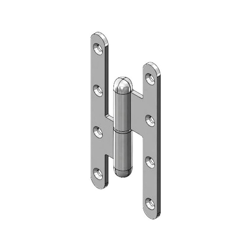 PAUMELLE 140X70 BR NR DROITE - ZN BLANC