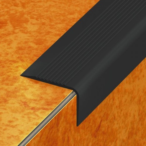 NEZ DE MARCHE PVC NOIR BISEAU65/170