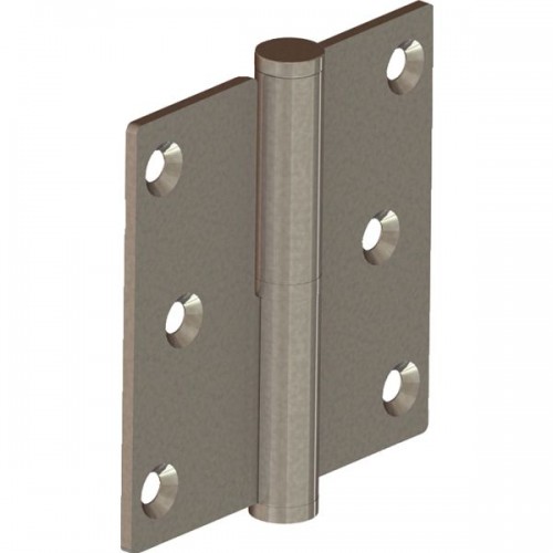 PAUMELLE RECTANGULAIRE BOUTSCARRES - NOEUD PLAT - BAGUEINOX Ø12 - DTE - 80X80 -