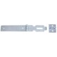 PORTE-CADENAS RENFORCE - A VISSER - AVEC PITON - 110+150 - ZINGUE BLANC
