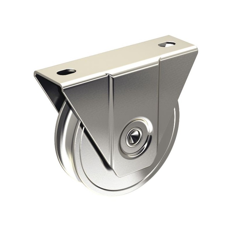 MONTURE A SUPPORT EXT. DIAM. 100 MM 200 KGS GORGE RONDE 16 MM BTE DE 2