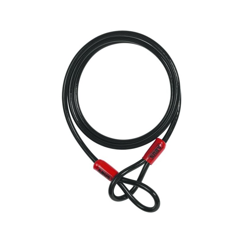 CABLE ANTIVOL A DEUX BOUCLES COBRA 10 MM X 500 CM