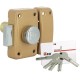 VERROU CITY25 R6 A BOUTON GARANTIE 10 ANS CYLINDRE DE 45 MM