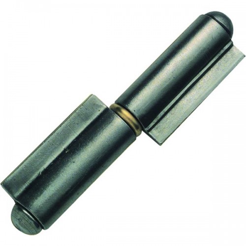 PAUMELLE DE GRILLE ROULEE LAME COURTE - BAGUE LAITON - 100X4 BRUT