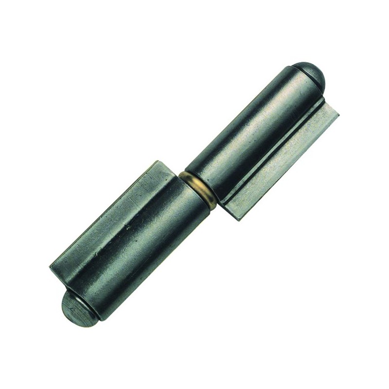 PAUMELLE DE GRILLE ROULEE LAME COURTE - BAGUE LAITON - 160X5 BRUT