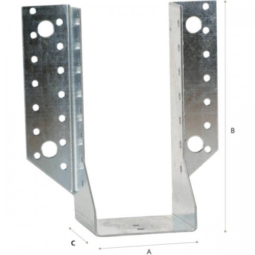 SABOT A AILES EXTERIEURES SAET340 LARG 64 MM HT 138 MM EP 2