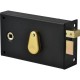 SERRURE EN APPLIQUE MONOPOINTA CHIFFRES VERT. PENE DT 1/2 TGAUCHE