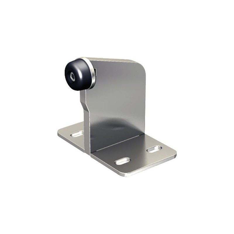 BUTEE AMORTISSEMENT À VISSER ACIER ZINGUÉ POUR PORTAIL COULISSANT