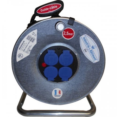 ENROULEUR DE CÂBLE TAMBOUR GALVA 33 M (NO NAME)