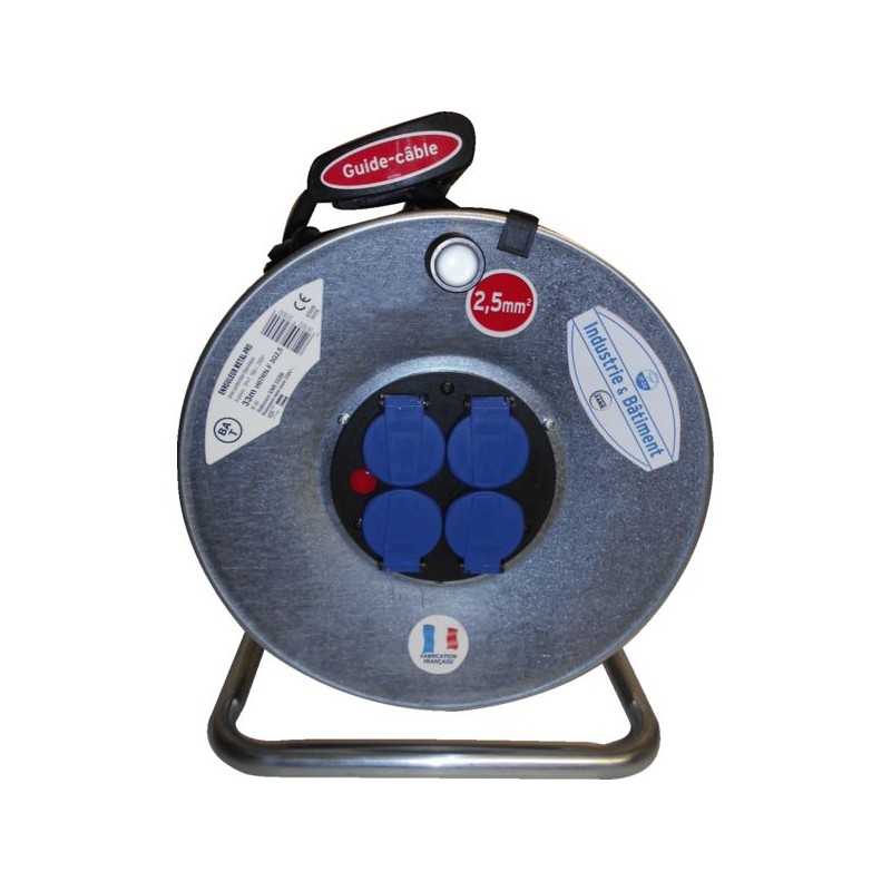 ENROULEUR DE CÂBLE TAMBOUR GALVA 40 M (NO NAME)