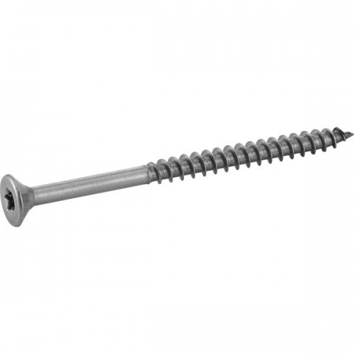 VIS BOIS AGGLOMERE TETE FRAISEE 6X120 FILETAGEPARTIEL 6 LOBES INOX A2 BOITE