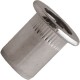 ECROU A SERTIR INOX A2 TETE REDUITE M4 X 10 MM - BOITE DE 200