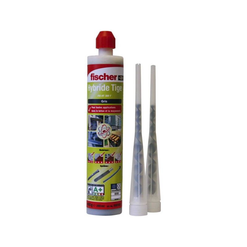 RESINE SCELLEMENT FIS HT CARTOUCHE 380 ML GRIS